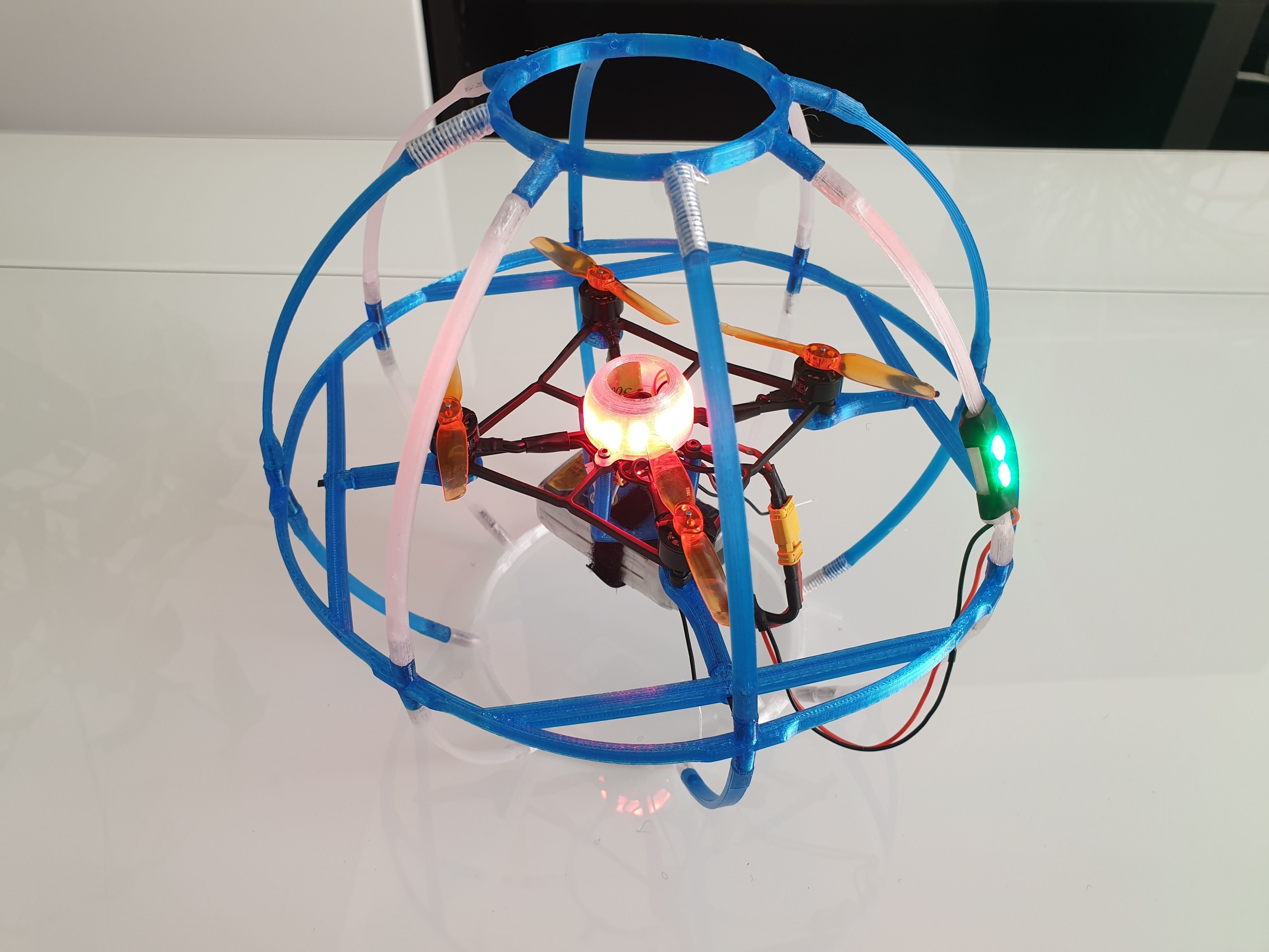 DRONE SOCCER - 200mm 3D print model_3