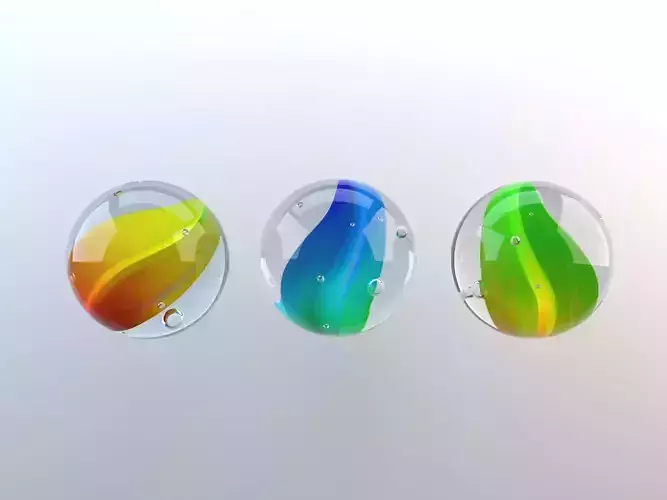 Realistic Marbles Vray Scene