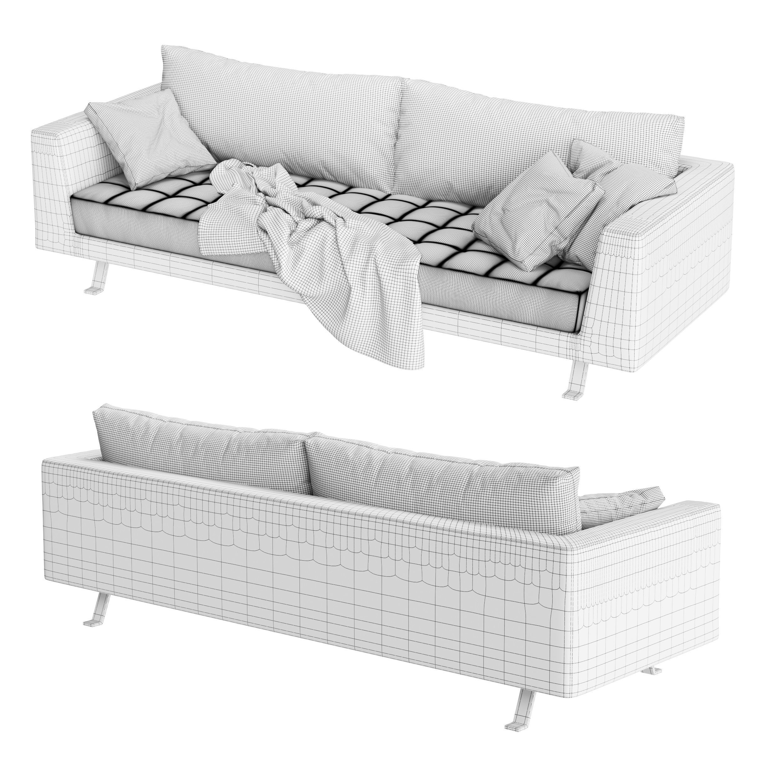 Confort Line TIBET Sofa 3D model_4