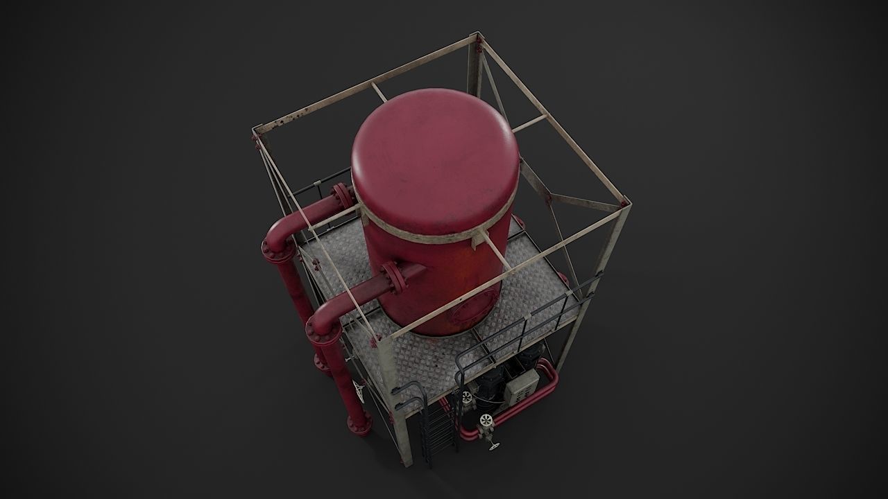 Industrial gas separator 3D model_7