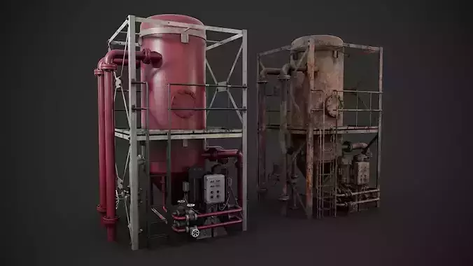 Industrial gas separator