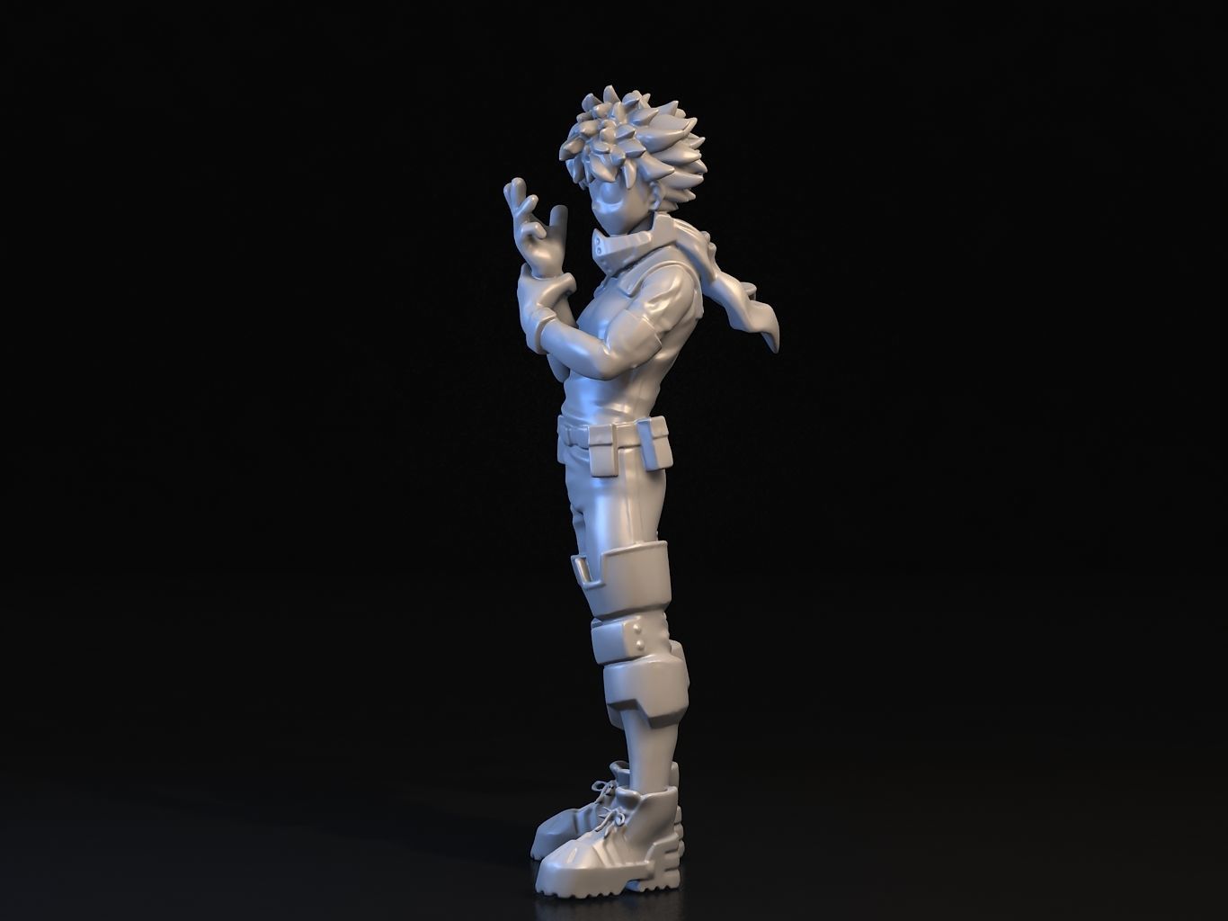 DEKU 3D hero academia figure 3D model_19