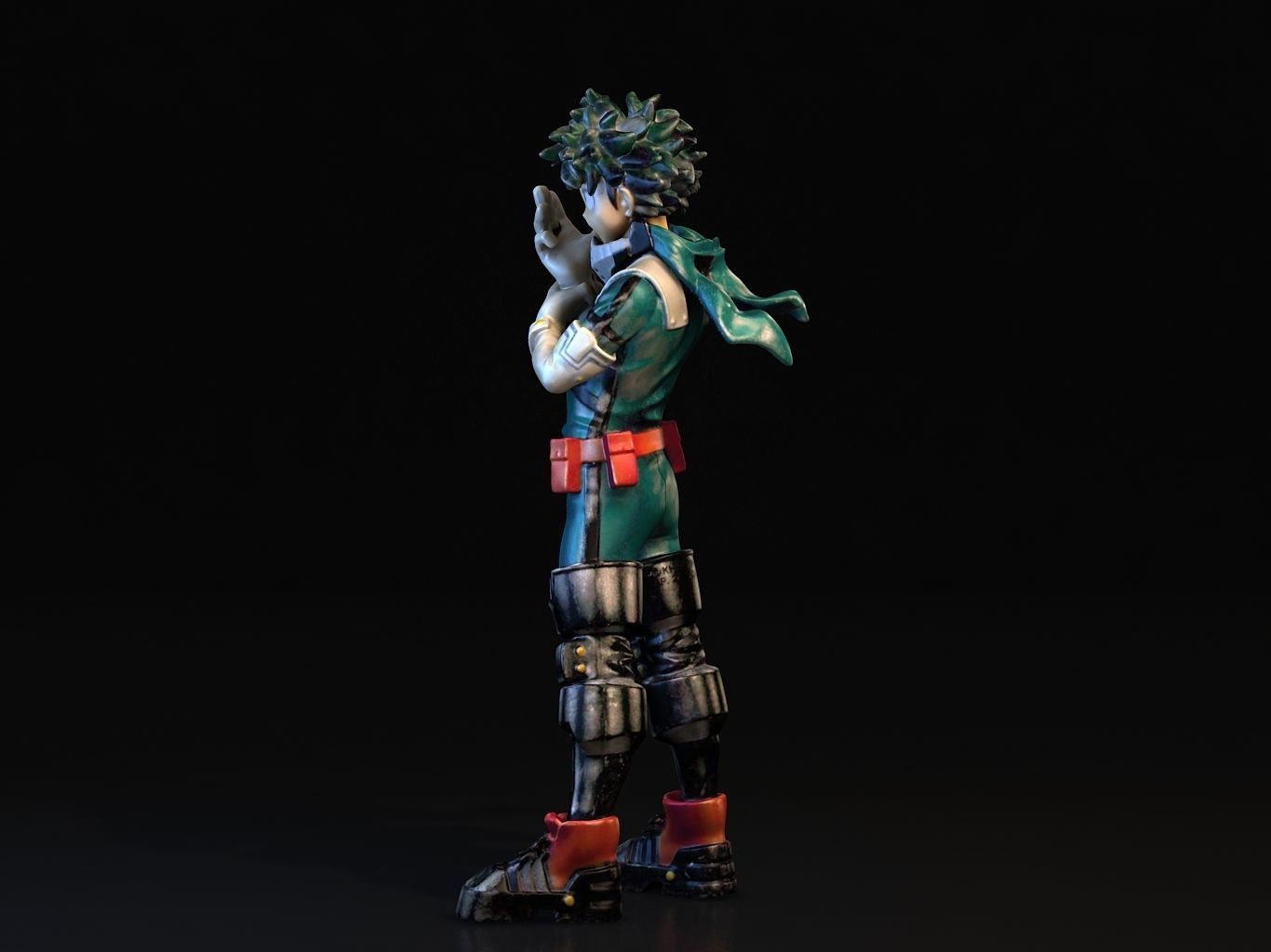 DEKU 3D hero academia figure 3D model_9