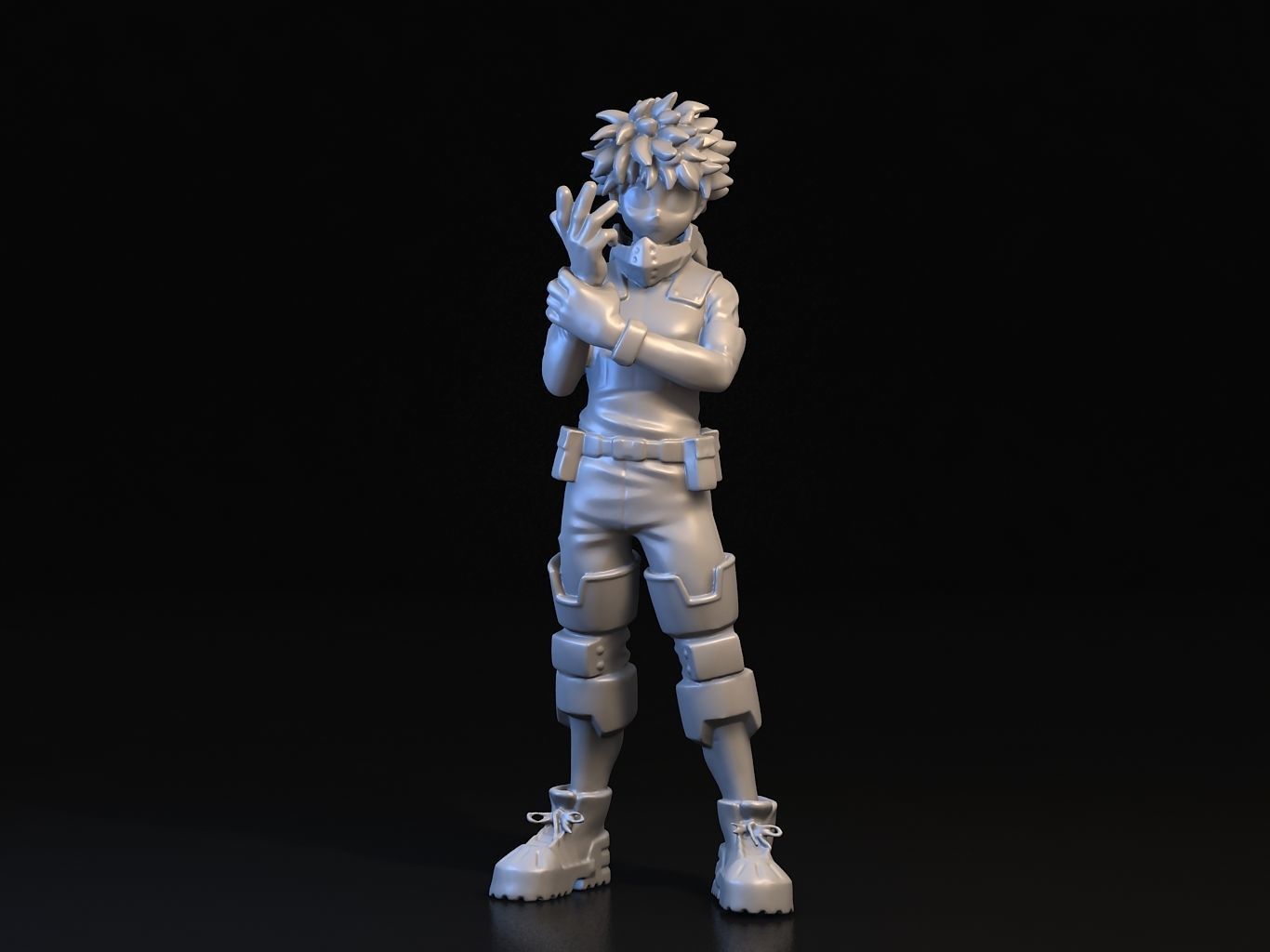 DEKU 3D hero academia figure 3D model_20