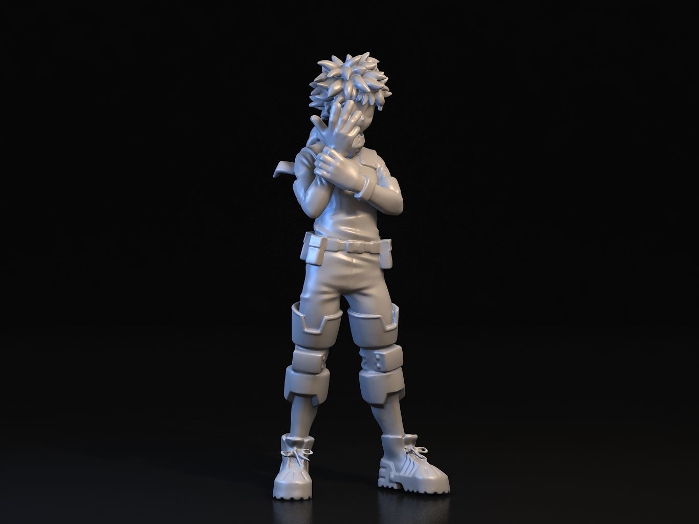 DEKU 3D hero academia figure 3D model_13