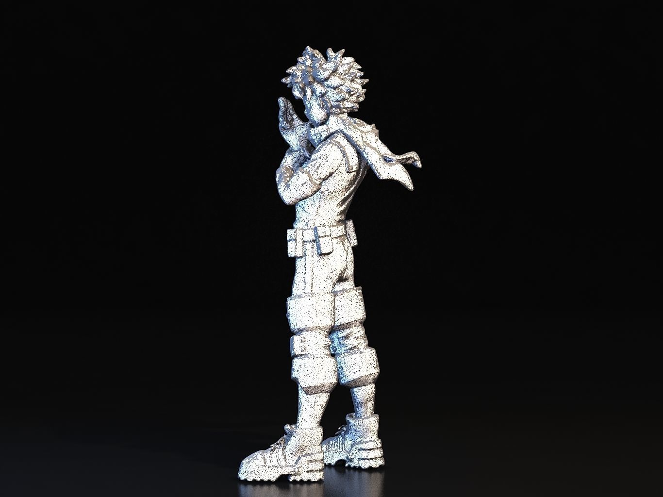 DEKU 3D hero academia figure 3D model_27