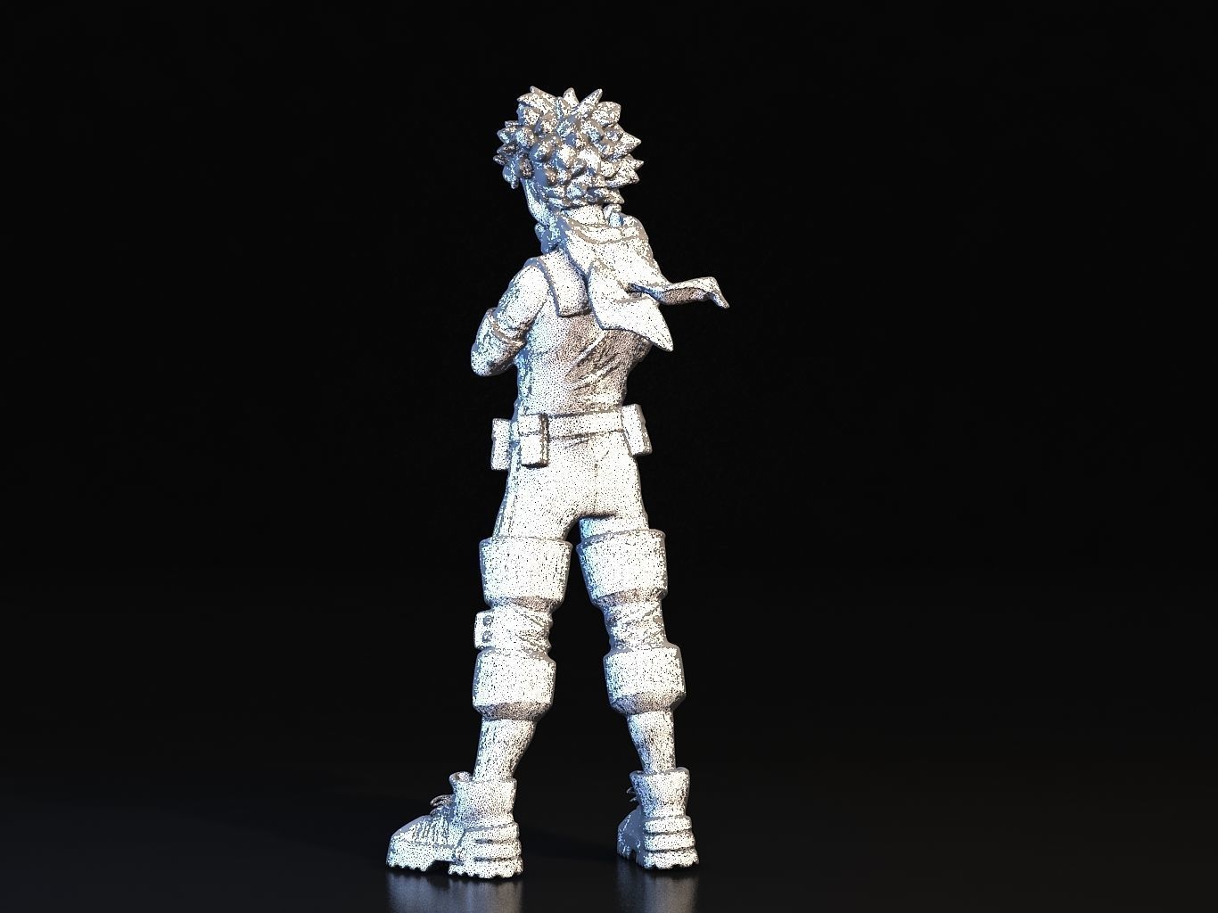 DEKU 3D hero academia figure 3D model_26