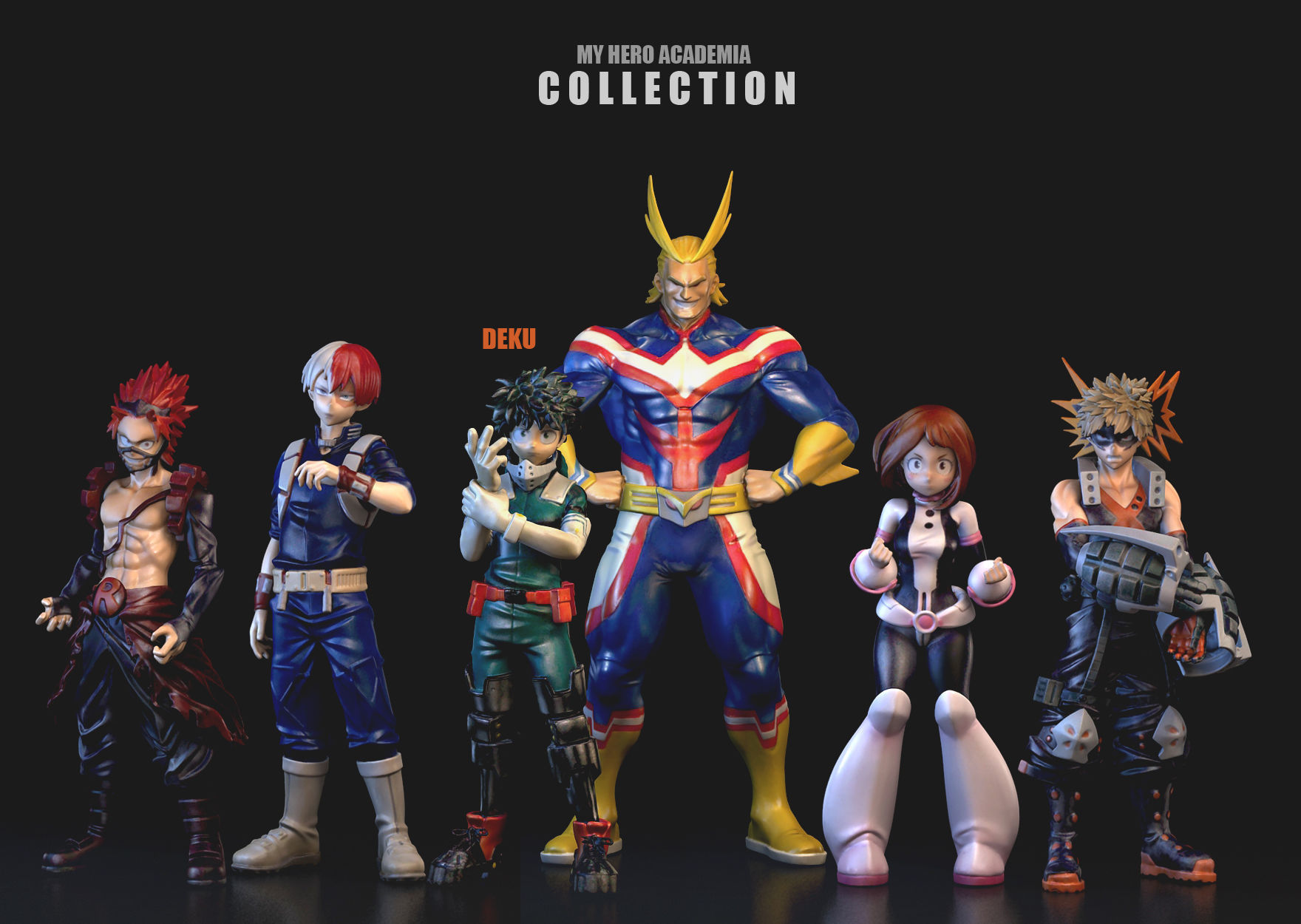 DEKU 3D hero academia figure 3D model_1