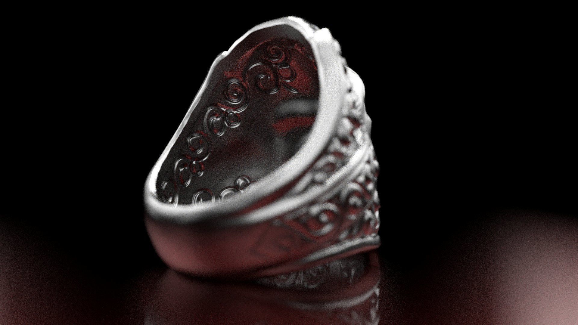 GORILLA RING 3D print model_5