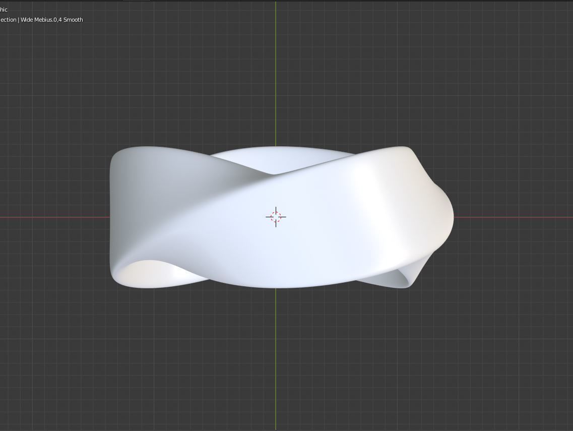 Soft twisted ring 3D print model_7