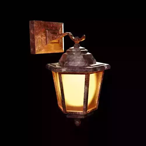 Old vintage lamp