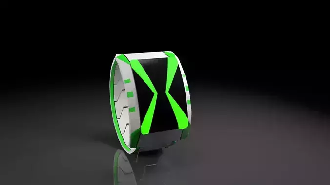 Omnitrix futuristic wristwatch