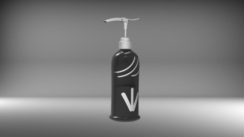 Hand wash 3D model_3