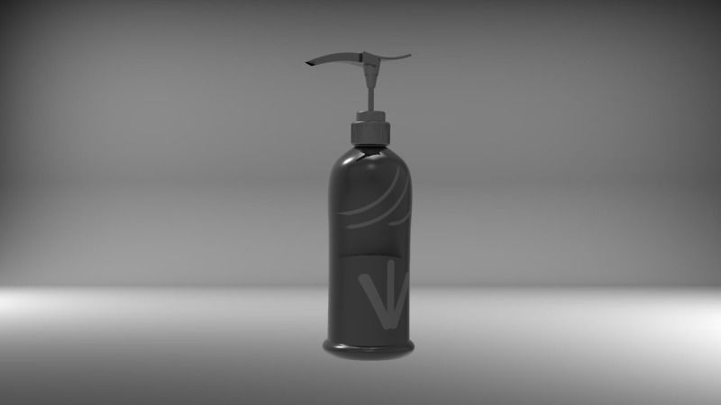 Hand wash 3D model_2