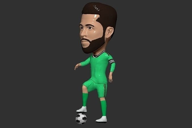 Sergio Ramos Funkopop Miniature  3D print model