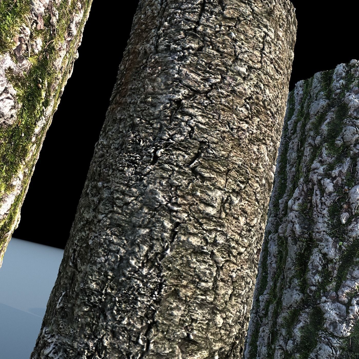Tree Bark 4k Seamless texture set of 7 wooden materials Texture_9