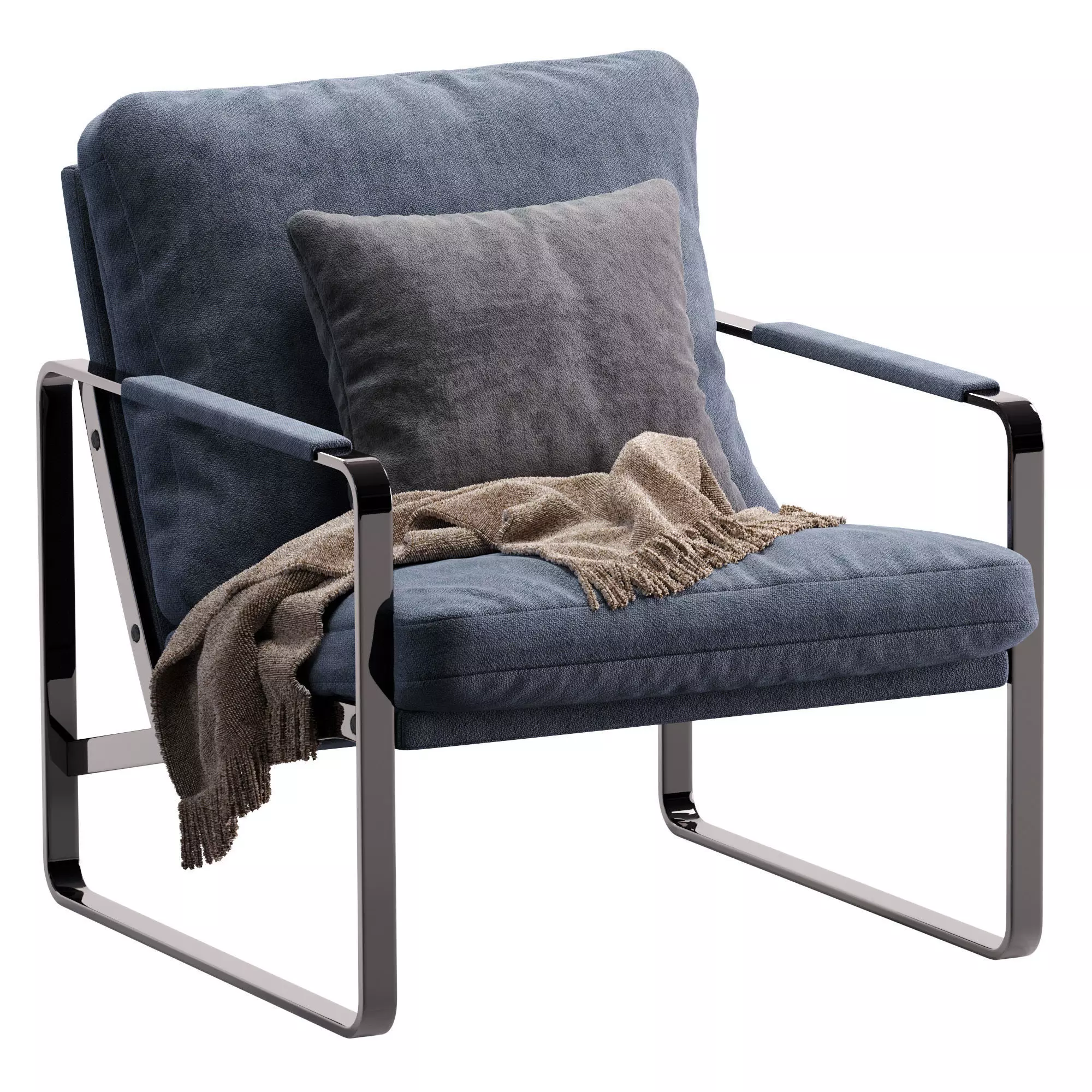 Fabricius Walter Knoll Armchair 3D model