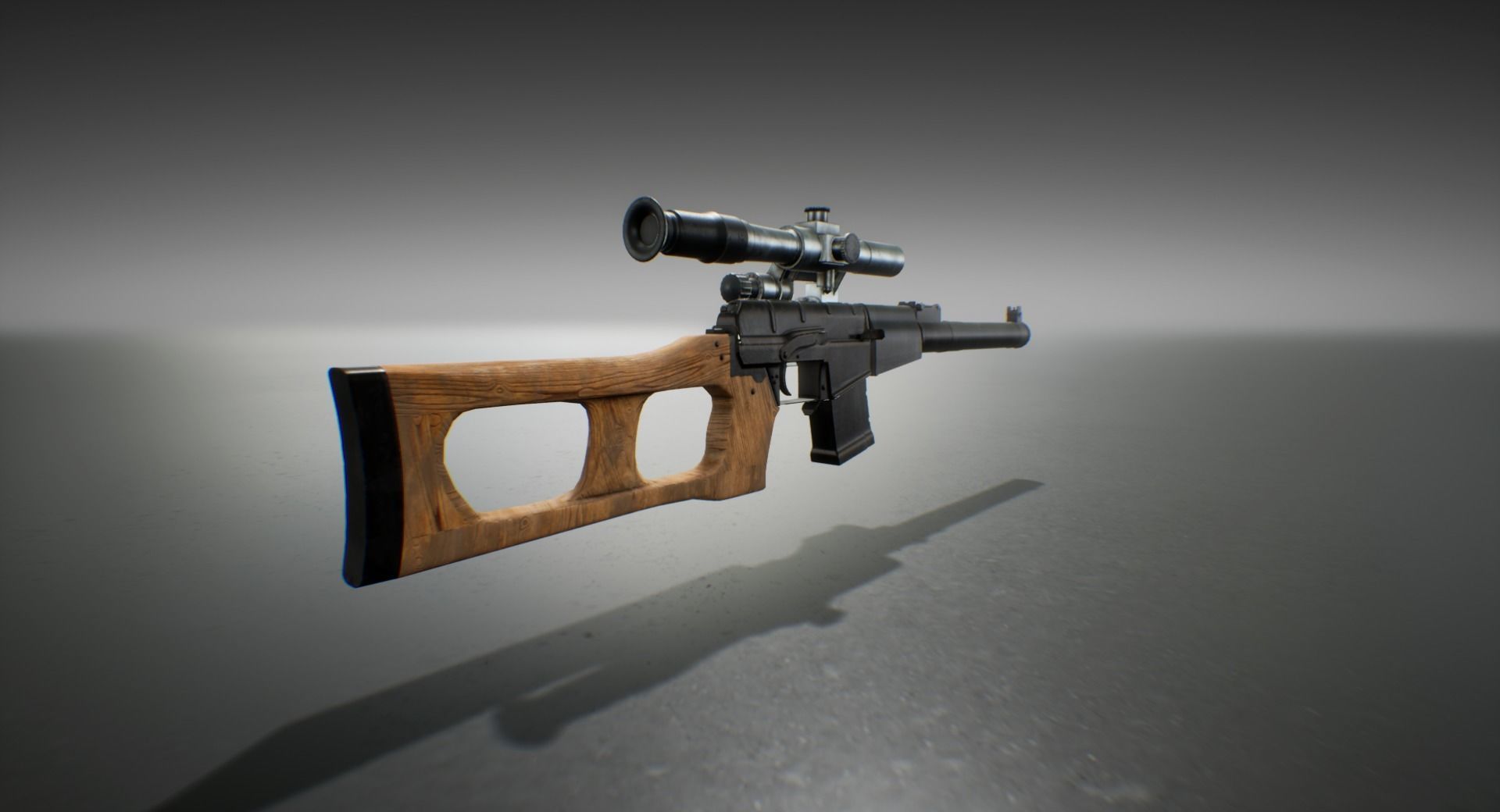 Weapons pack 01 with character animations 3D model_19