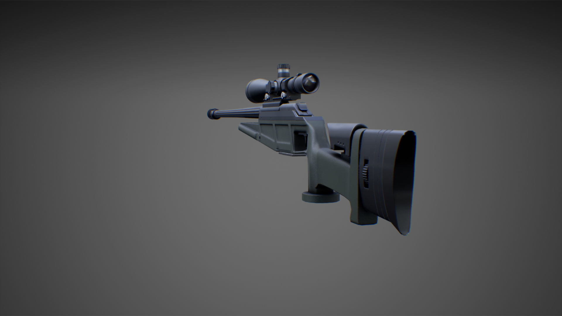 Weapons pack 01 with character animations 3D model_3