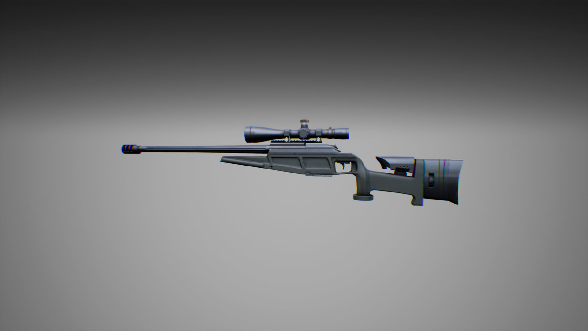 Weapons pack 01 with character animations 3D model_2