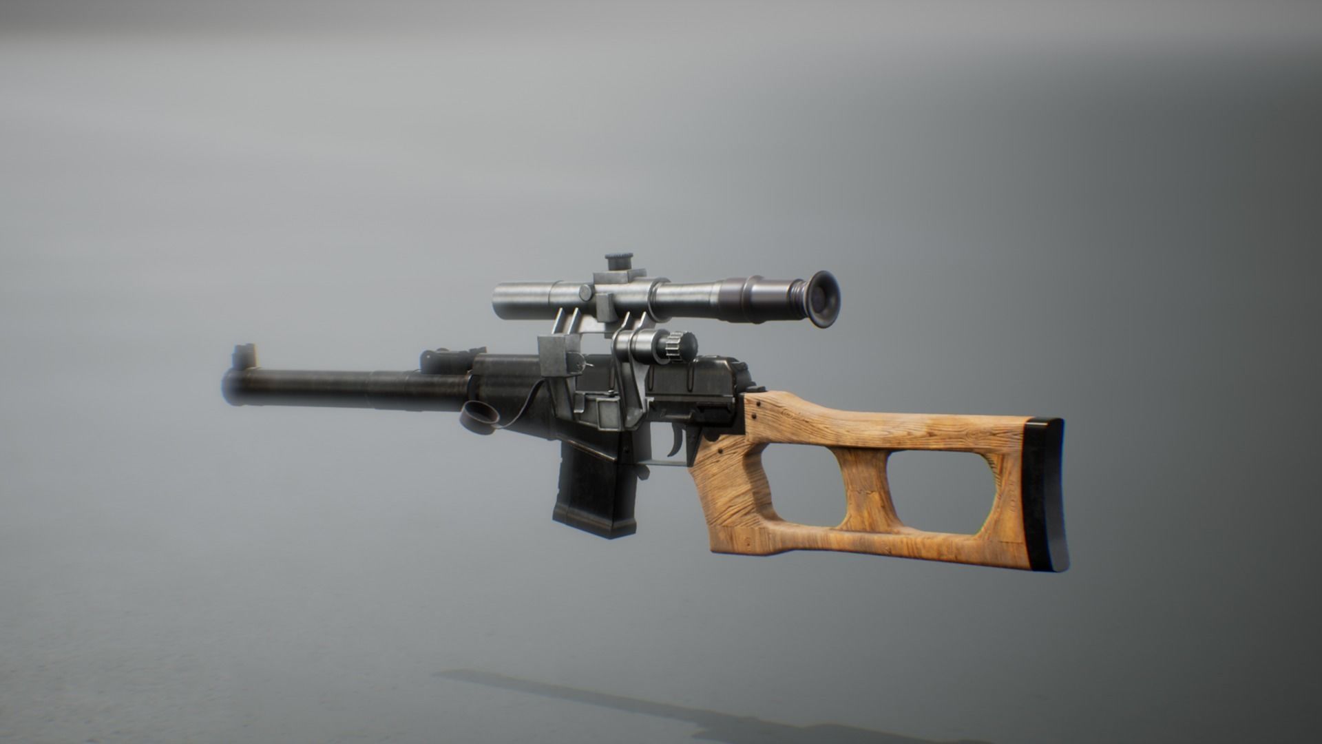 Weapons pack 01 with character animations 3D model_15