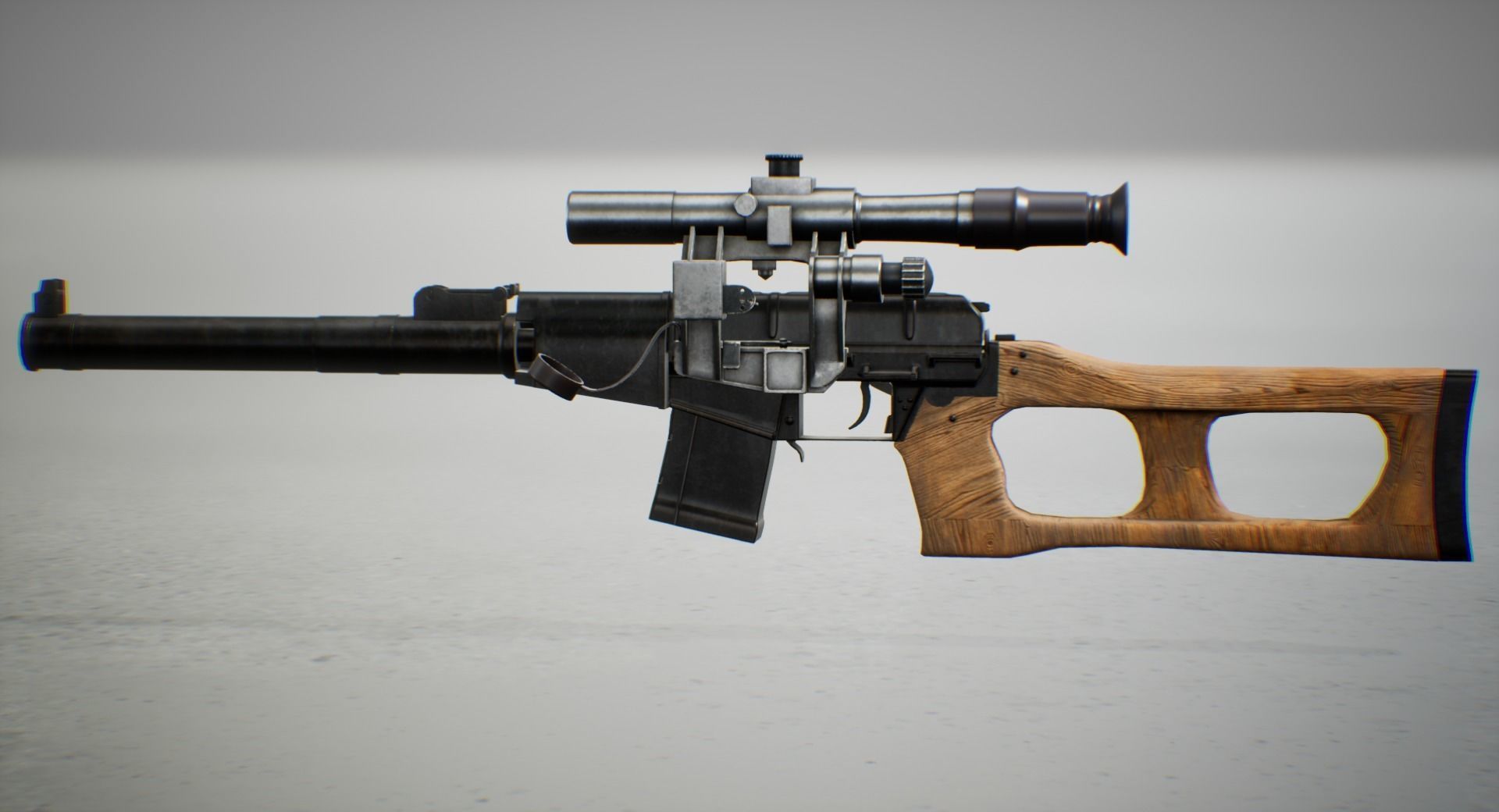 Weapons pack 01 with character animations 3D model_20