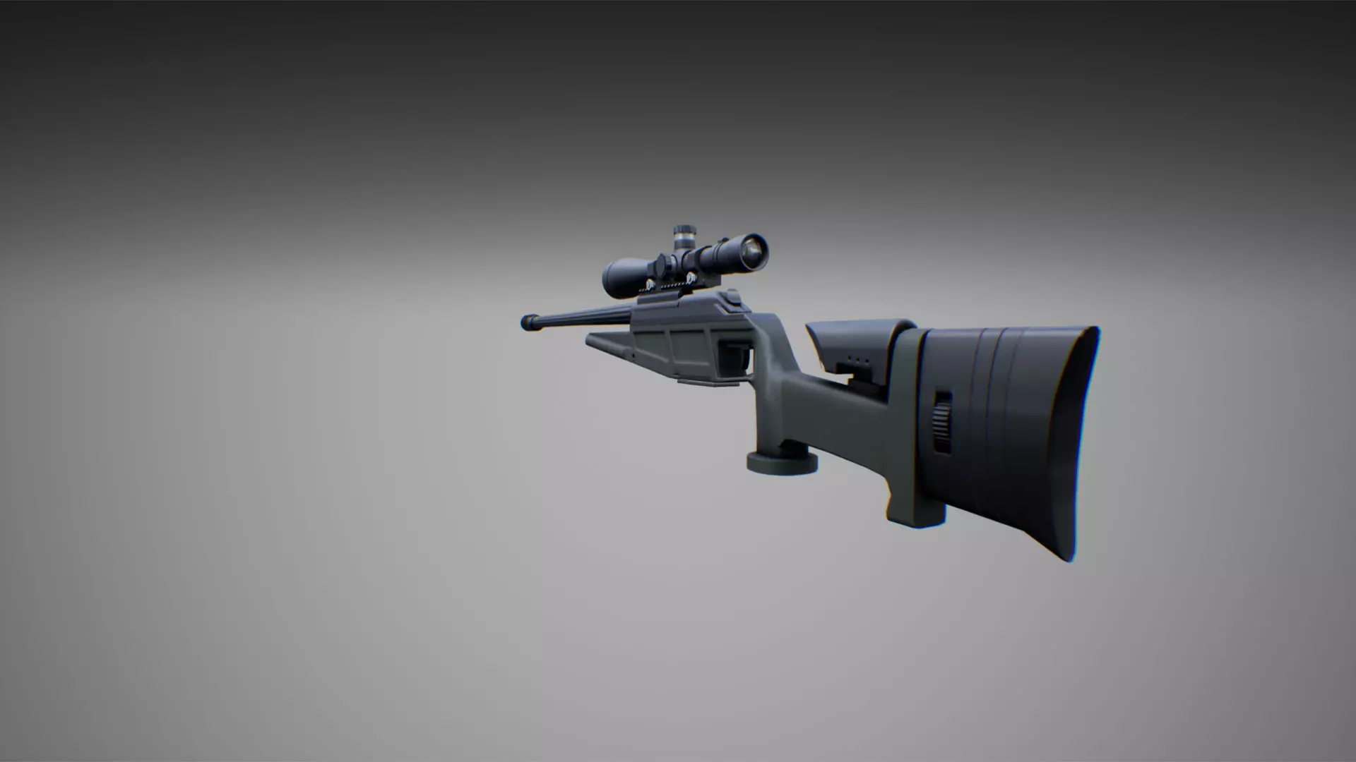 Weapons pack 01 with character animations 3D model_0