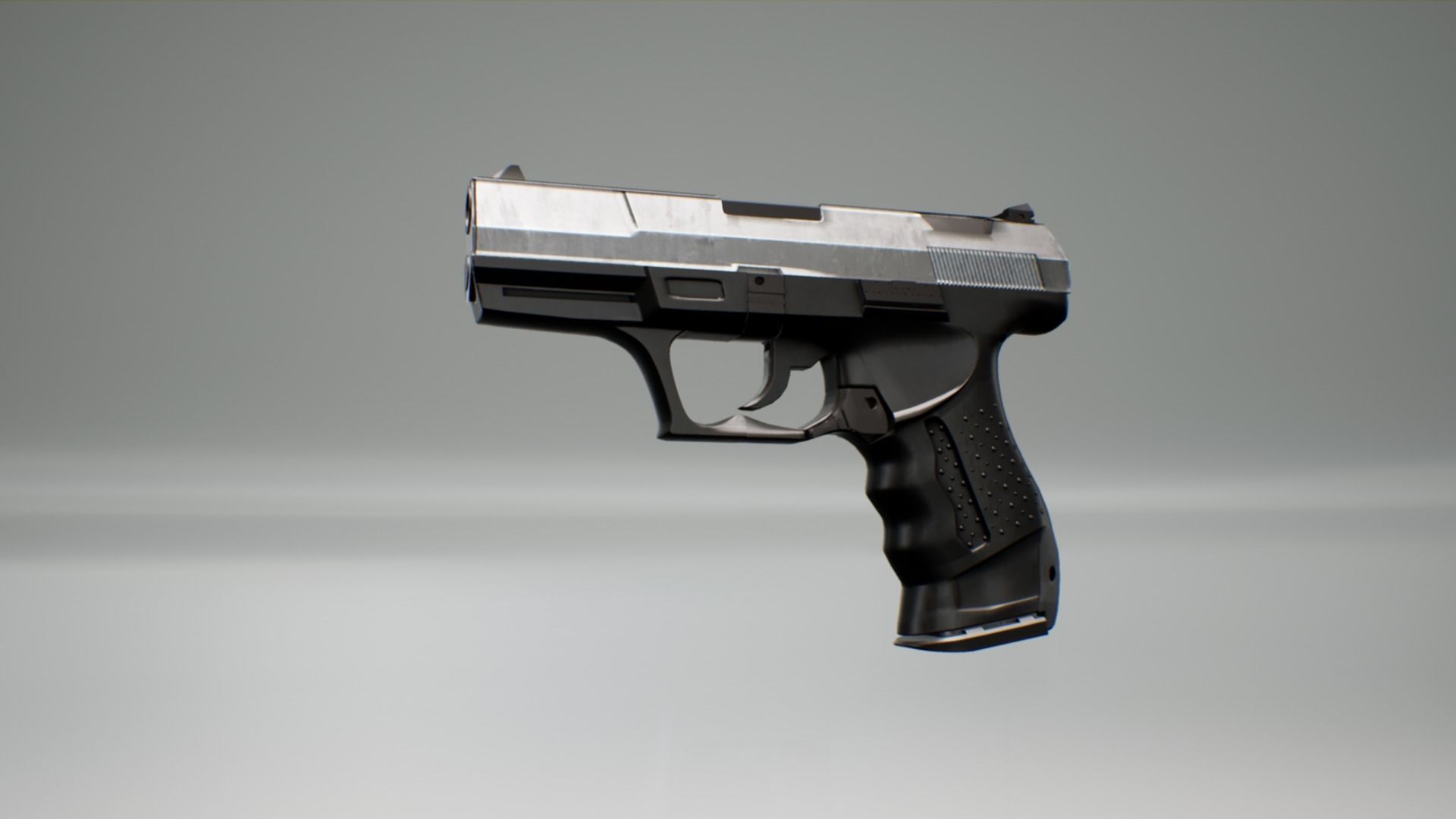 Weapons pack 01 with character animations 3D model_26