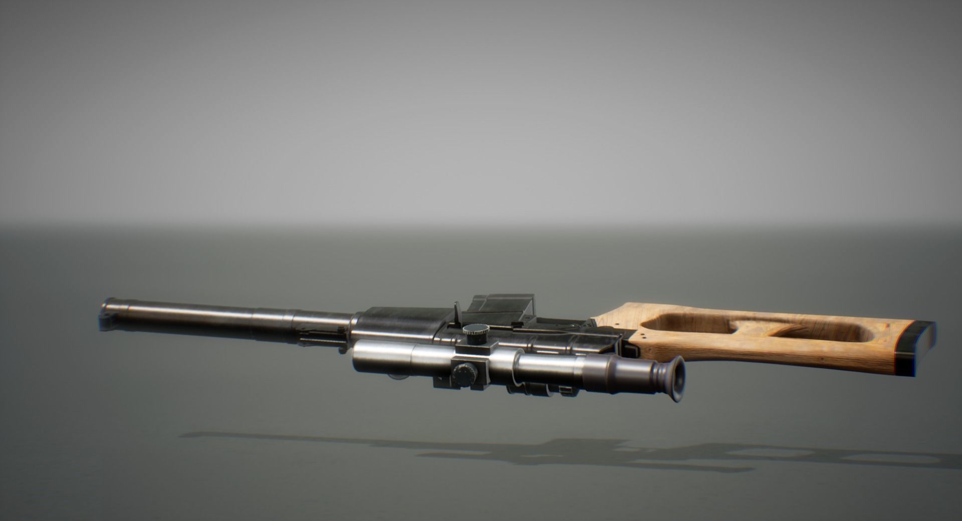 Weapons pack 01 with character animations 3D model_17