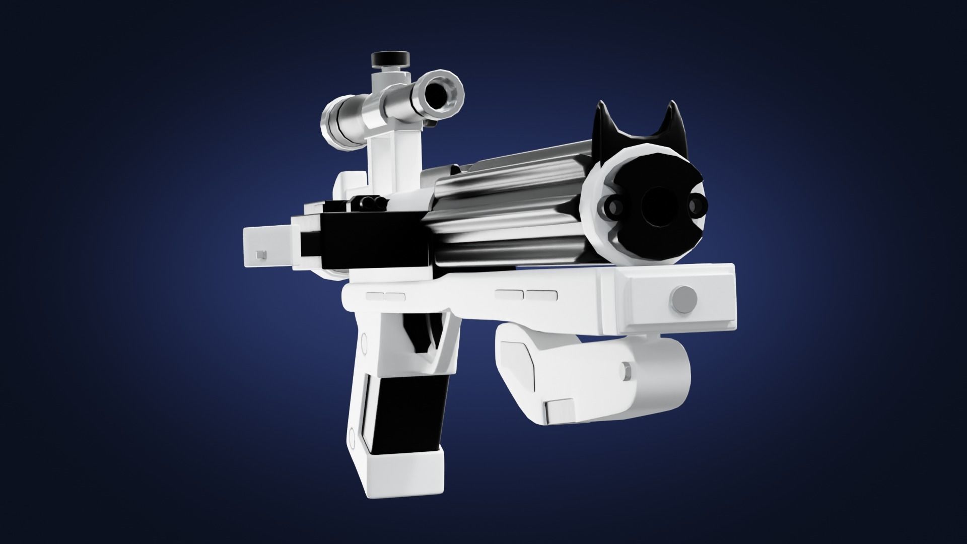 First Order Stormtrooper Blaster 3D model_1