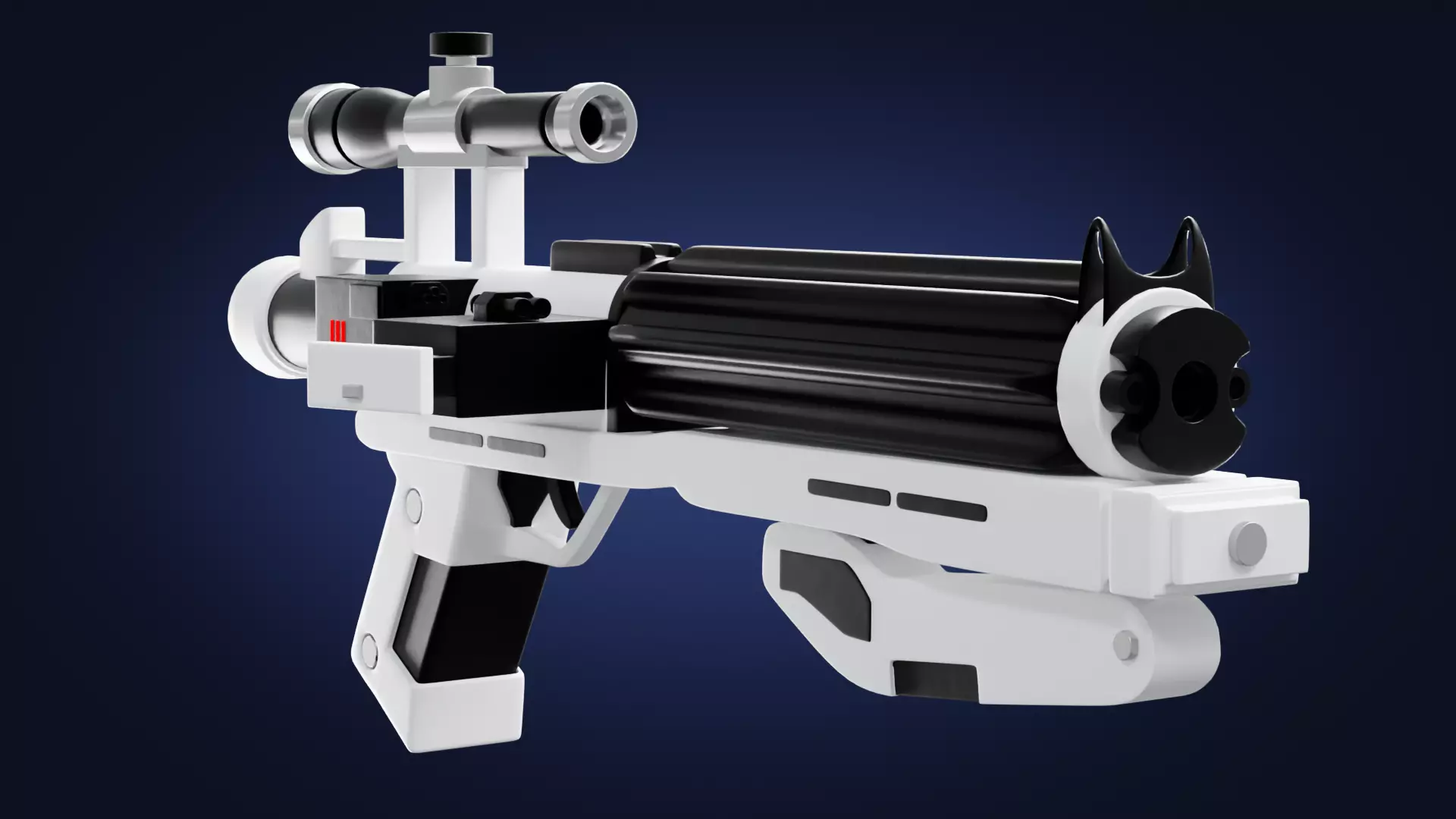 First Order Stormtrooper Blaster 3D model_0