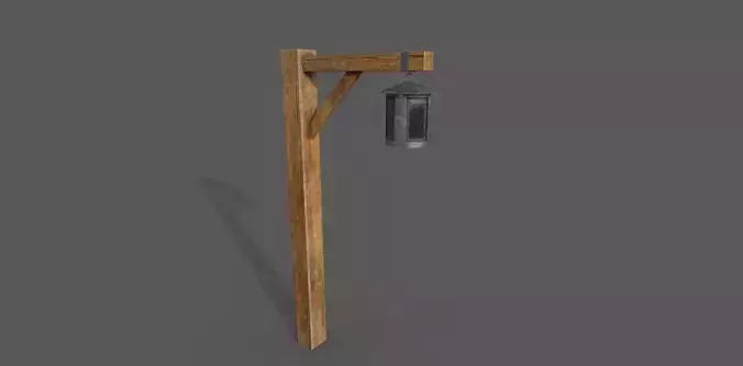 Light Post  3D Model
