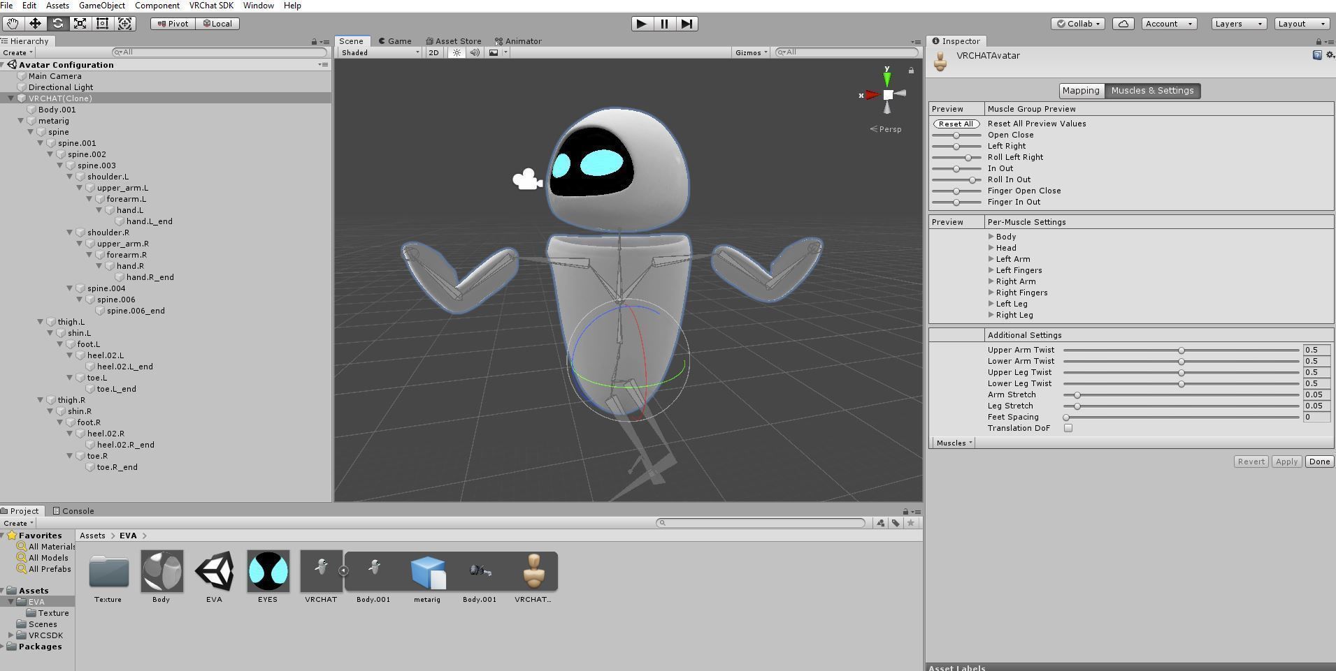 Eva - Wall-E Low-poly 3D model_17