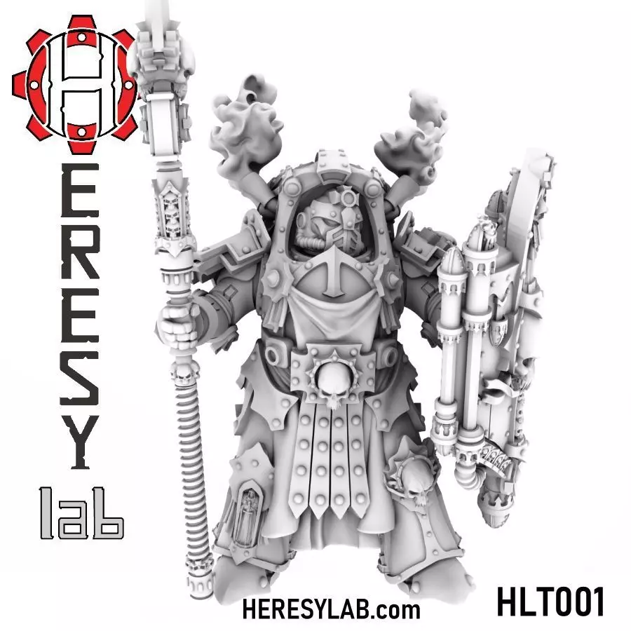 HeresyLab  Hades Legion 5 models Conquestor Royal Guard 3D print model_0