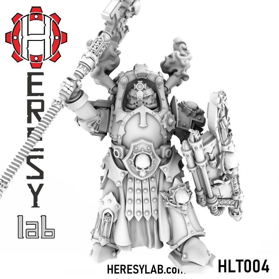 HeresyLab  Hades Legion 5 models Conquestor Royal Guard 3D print model_3