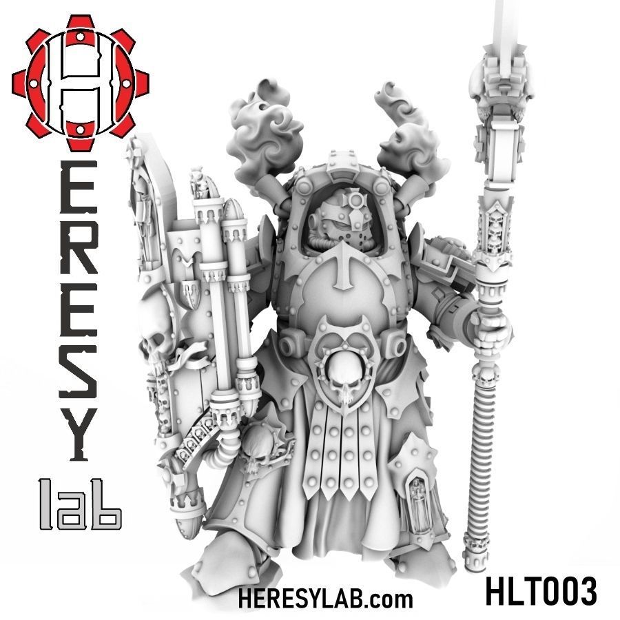 HeresyLab  Hades Legion 5 models Conquestor Royal Guard 3D print model_2