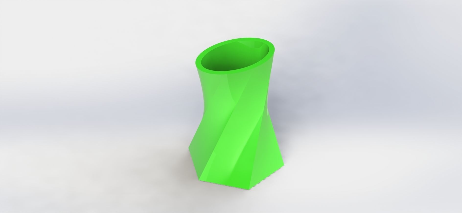 Decorative Flower Pot 19  3D print model_1