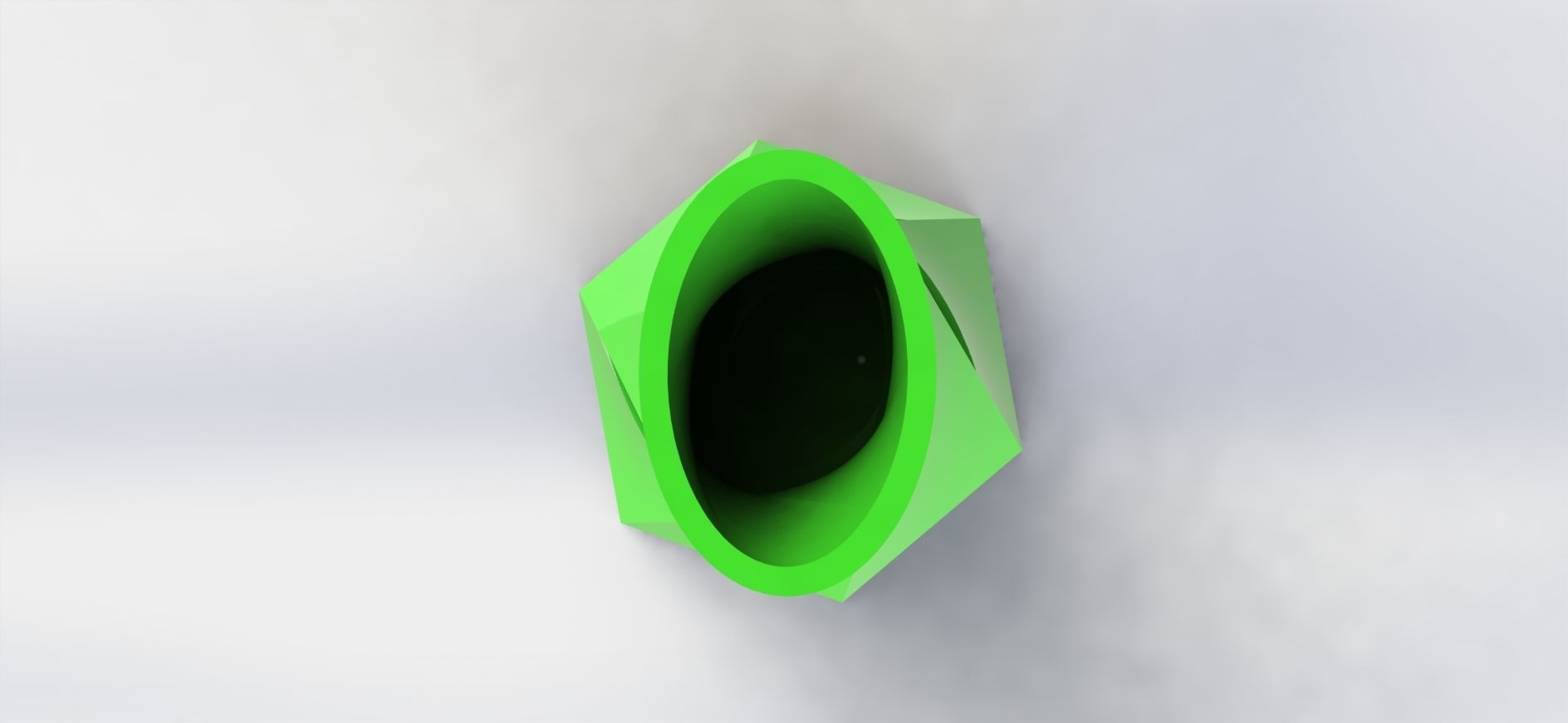 Decorative Flower Pot 19  3D print model_3