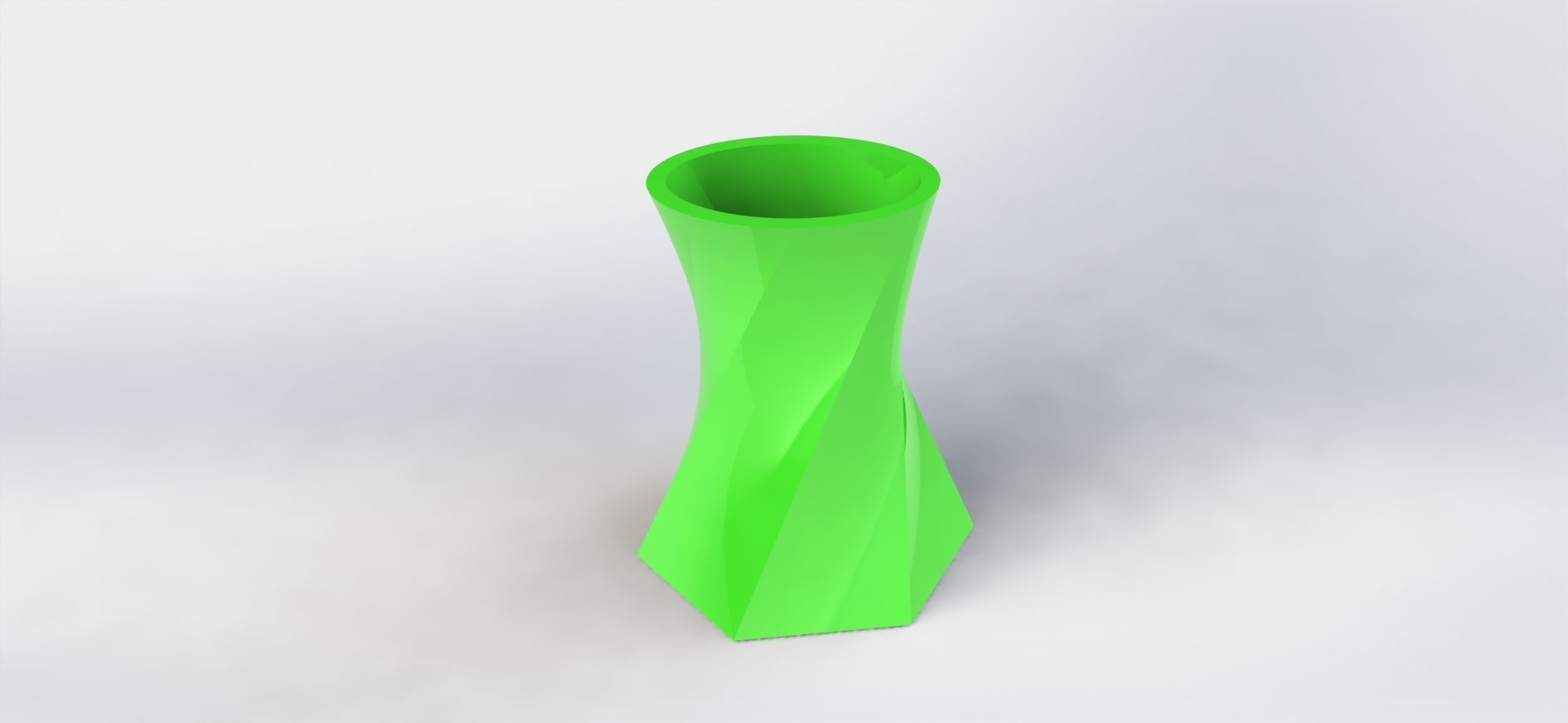 Decorative Flower Pot 19  3D print model_2