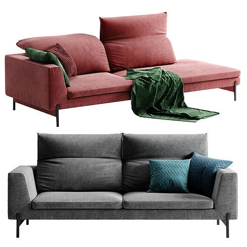 Ditre italia Kim High sofa 3D model