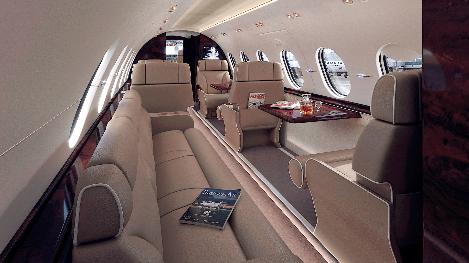 Hawker 900XP 3D model_2