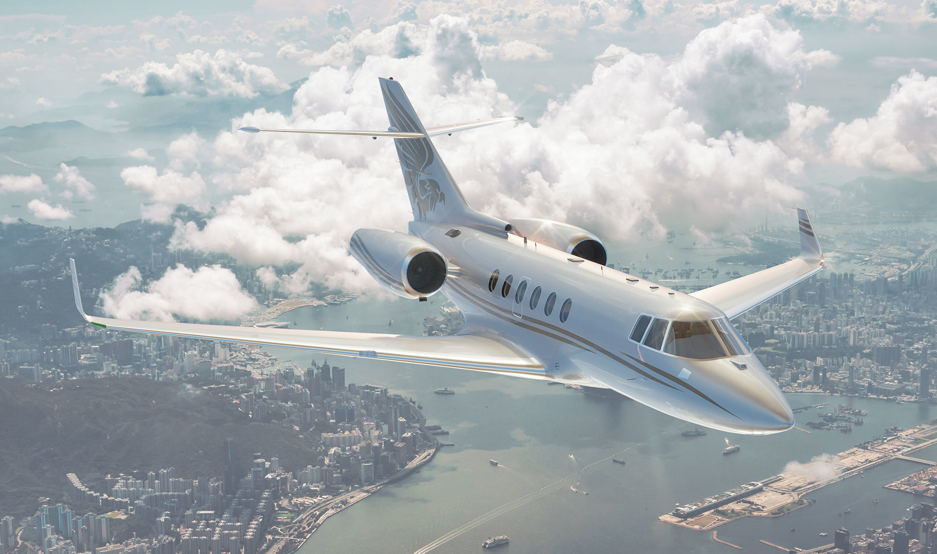 Hawker 900XP 3D model_3
