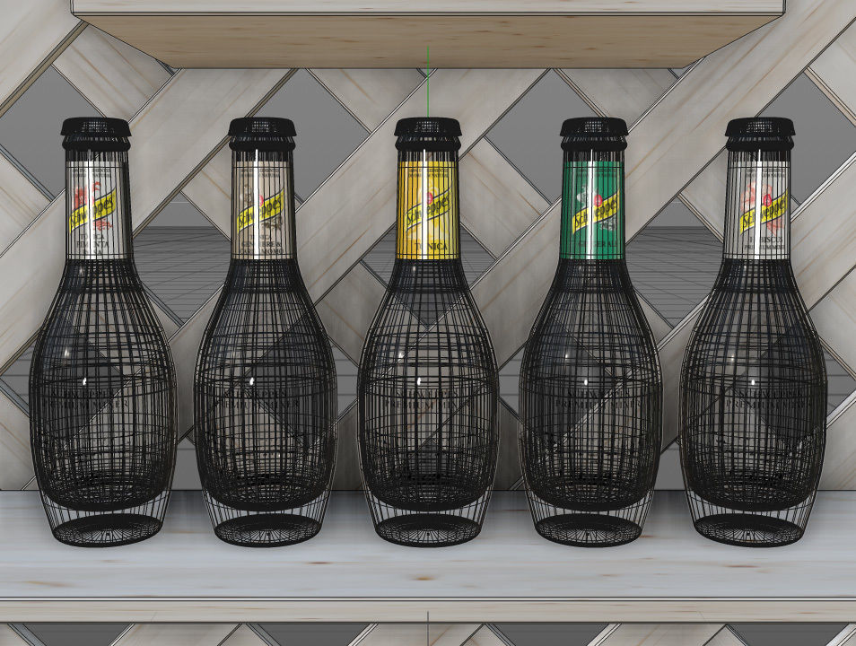 Schweppes - Bottles collection pack - bundle 3D model_9