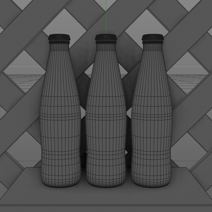 Schweppes - Bottles collection pack - bundle 3D model_8