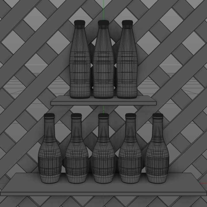 Schweppes - Bottles collection pack - bundle 3D model_6