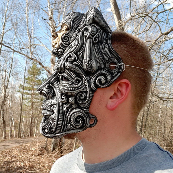 Mask of Eternity 3D model 3D printable CGTrader