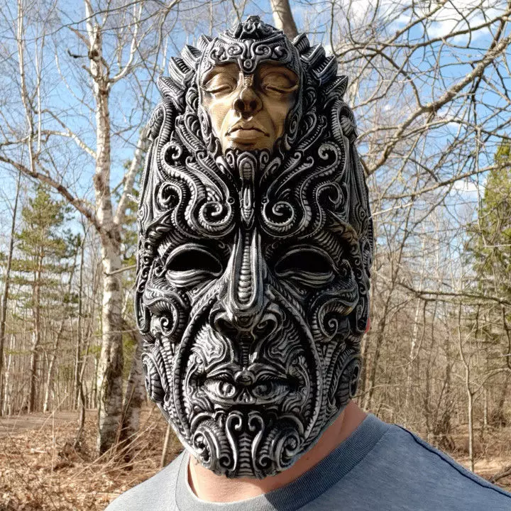 Mask of Eternity 3D print model_0