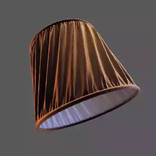 Brown Lampshade Free 3D model