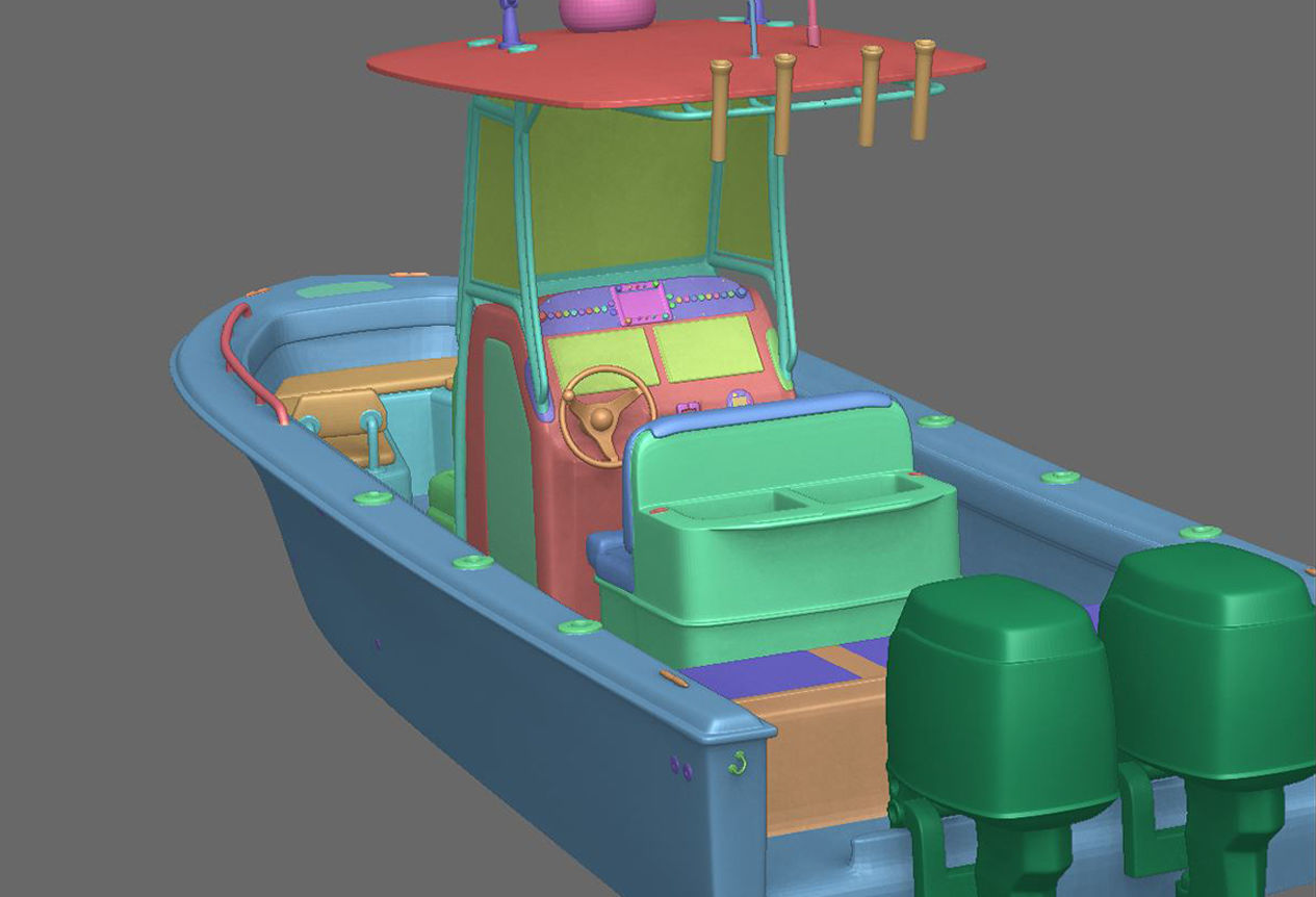Fishing Boat 3D model_7