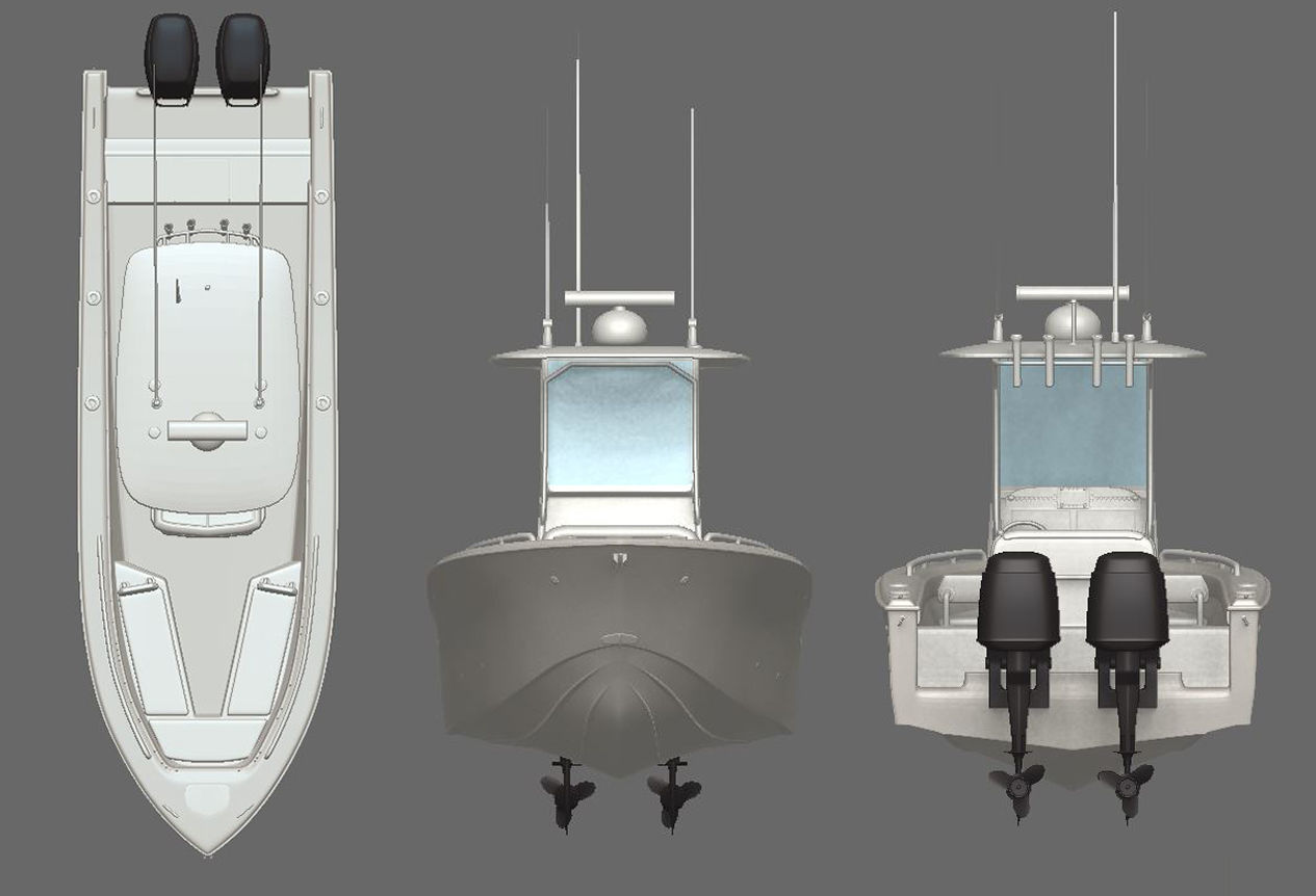 Fishing Boat 3D model_10